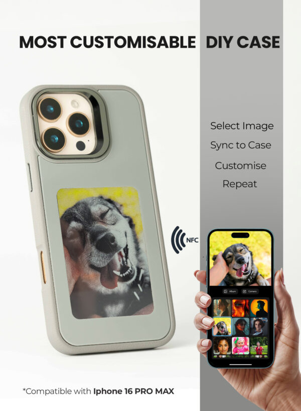 AI Vista iPhone e-Ink Phone Case Cover - Image 3